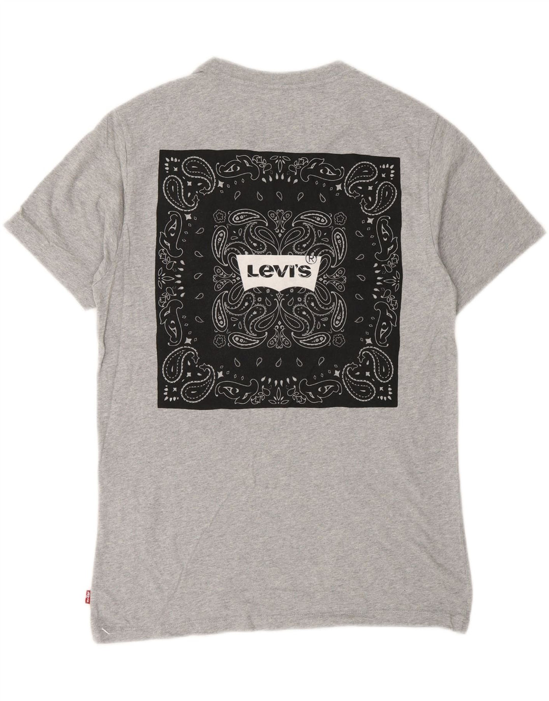 Levi's T-Shirt Standard Graphic Top XS Homme Gris Coton