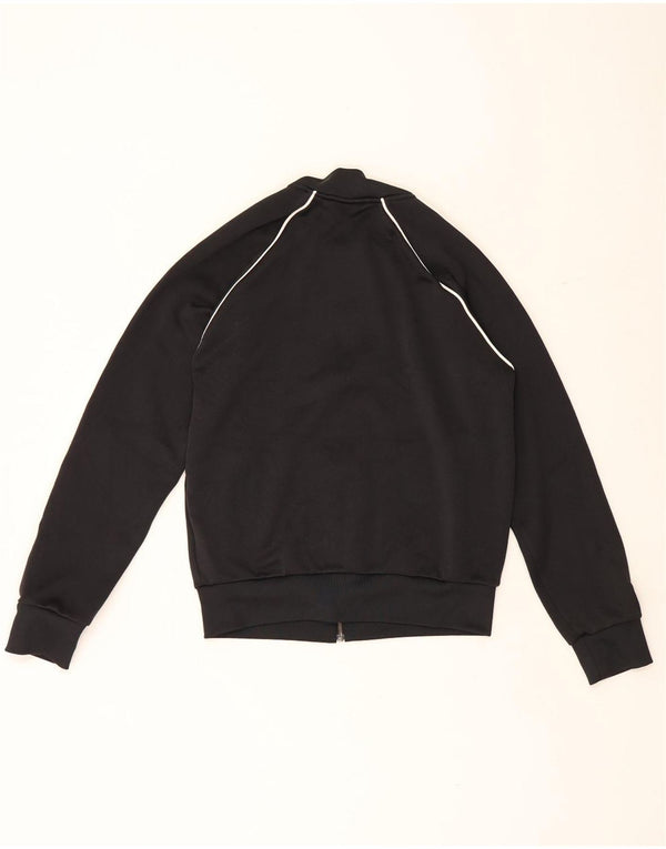 Adidas Veste de survêtement pour femme UK 14 Medium Noir Polyester