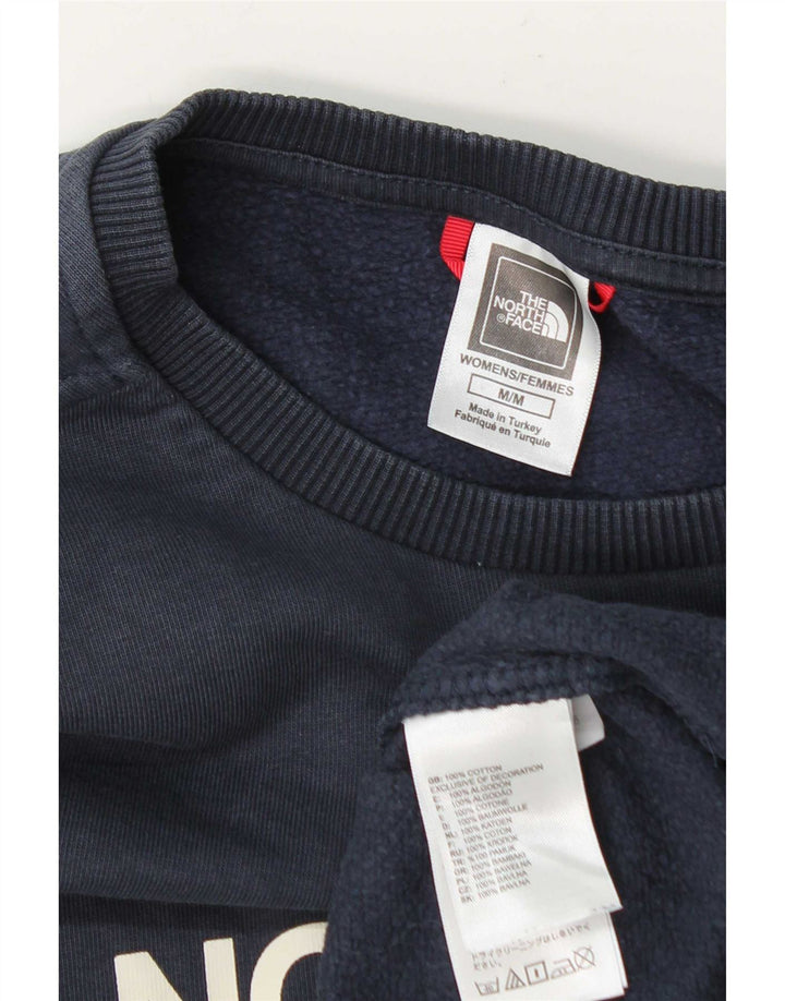 The North Face Sweat-shirt graphique pour femme UK 14 Bleu marine moyen