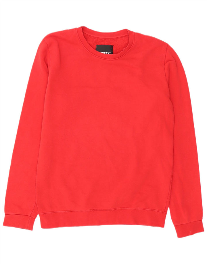 Pyrex Sweat-shirt graphique pour homme en coton rouge moyen