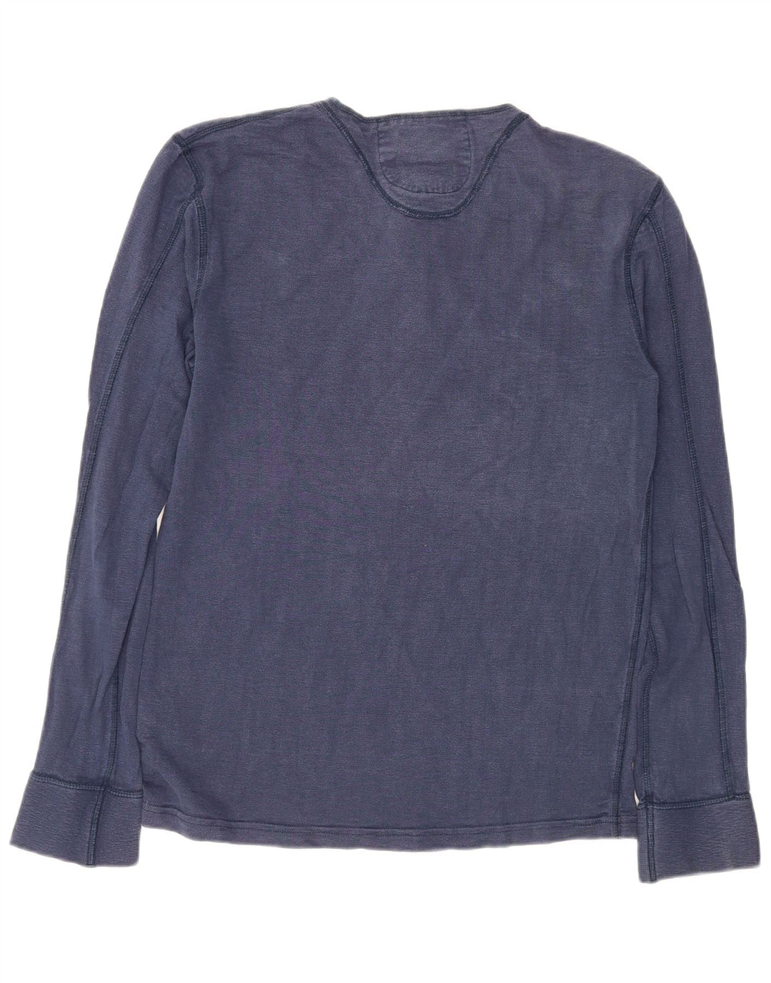 Superdry Homme Top Manches Longues 2XL Bleu Marine Coton