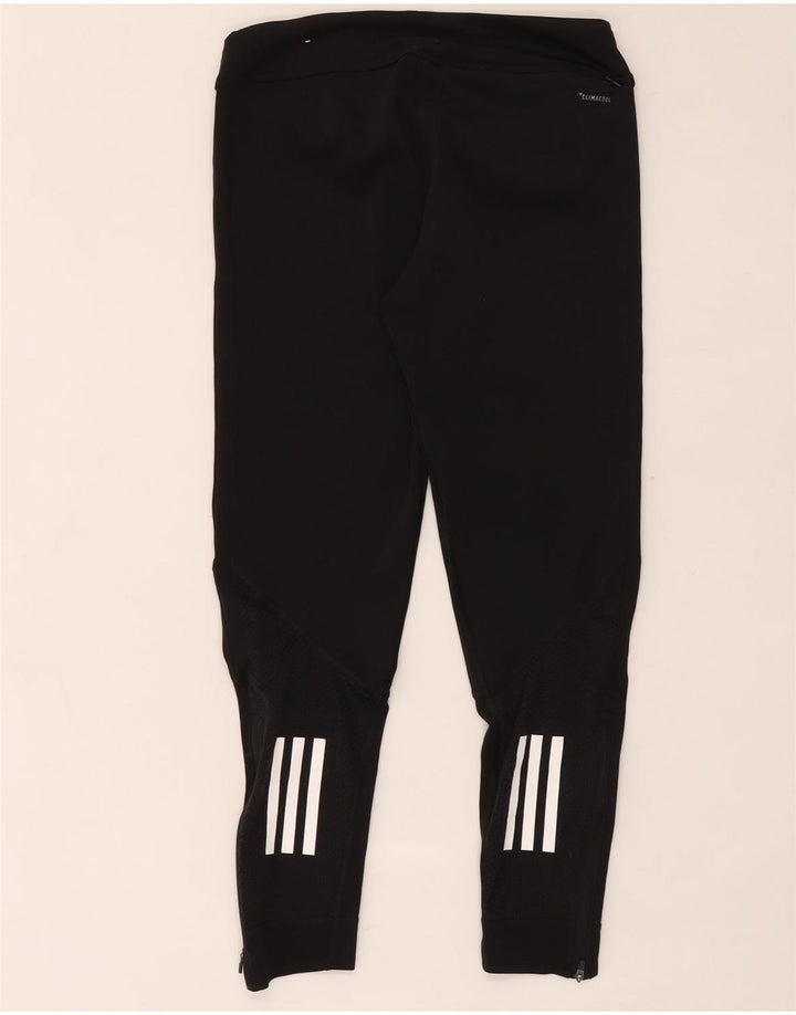 Adidas Femmes Climacool Leggings UK 12/14 Moyen Noir Polyester