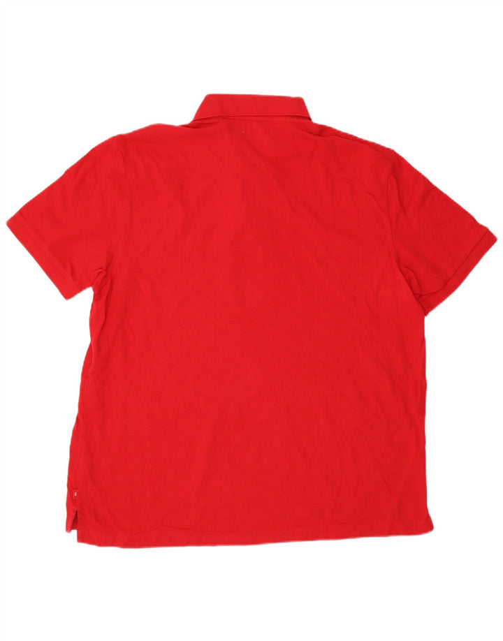 IZOD Polo Homme 2XL Rouge Coton