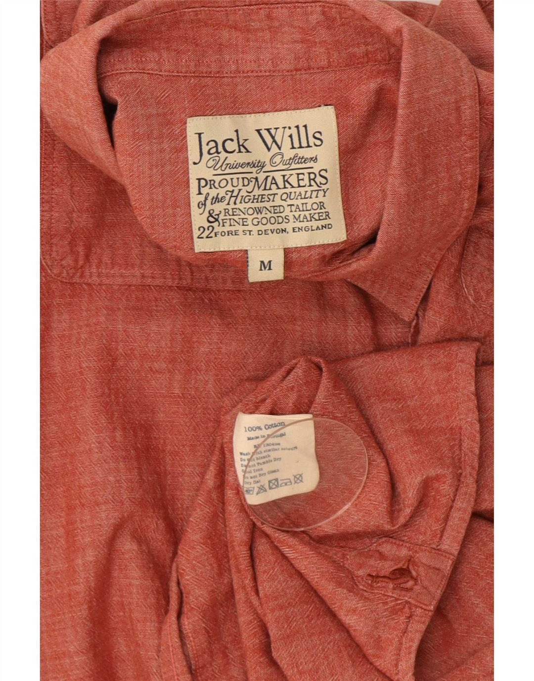 Jack Wills Chemise Homme Rouge Moyen Coton