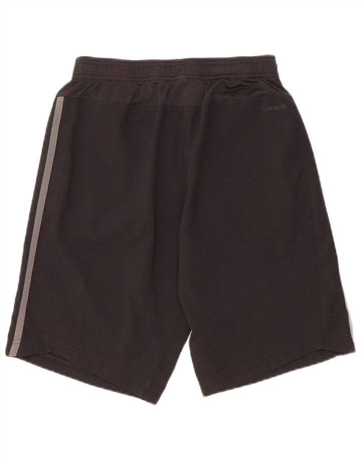 Adidas Short de Sport Climalite Garçon 13-14 Ans Noir