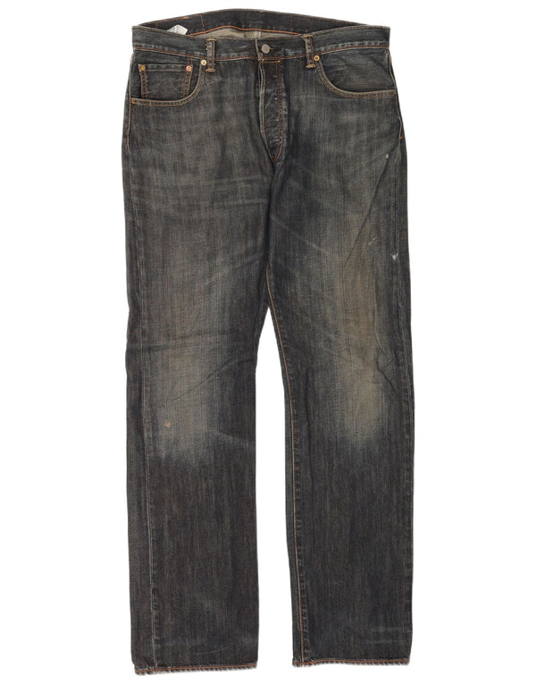 Levi's Jean Droit 501 Homme Bleu W36 L34 Coton