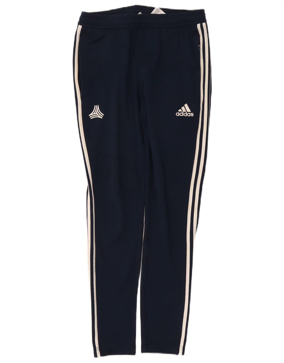 ADIDAS Pantalon de survêtement graphique pour hommes, petit, bleu marine, polyester