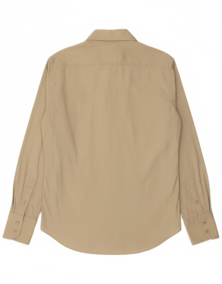 Chemise Homme Zara XL Coton Beige