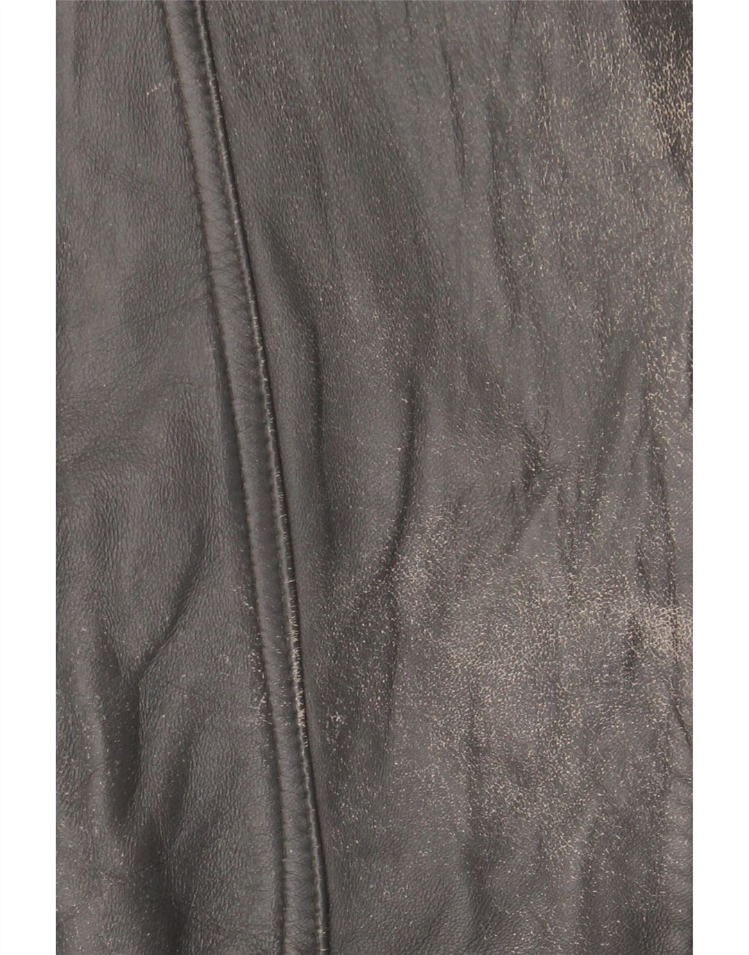 veste en cuir homme vintage IT 56 3XL Noir