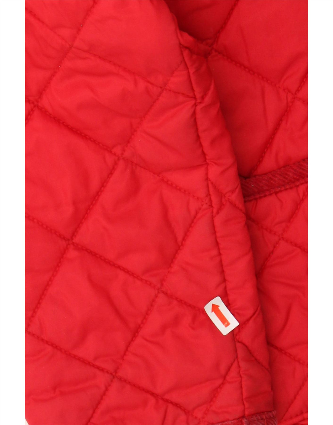 BENETTON Boys Quilted Jacket 5-6 Years Red Polyamide
