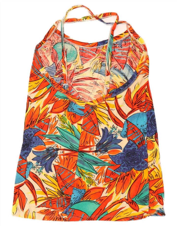 Fiorucci Femme Caraco IT 42 Moyen Multicolore Coton Floral