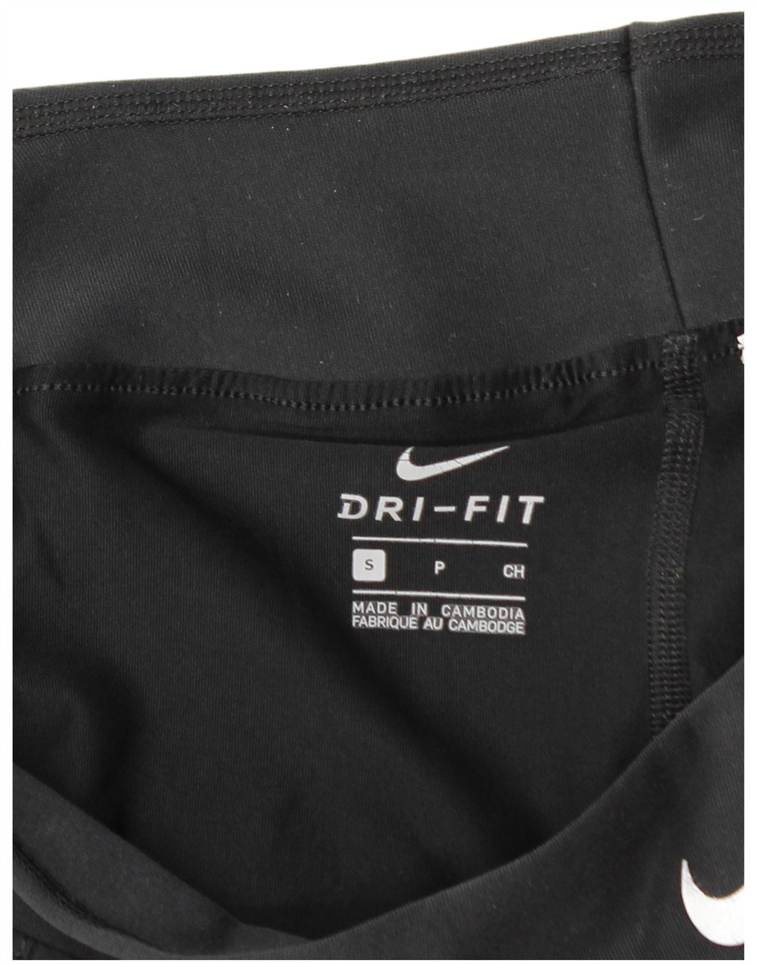 Nike Jupe-short de tennis Dri Fit pour femme UK 10 Small Noir