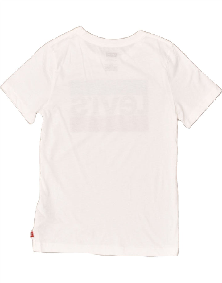 LEVI'S Boys Graphic T-Shirt Top 11-12 Years White Cotton | Vintage Levi's | Thrift | Second-Hand Levi's | Used Clothing | Messina Hembry 