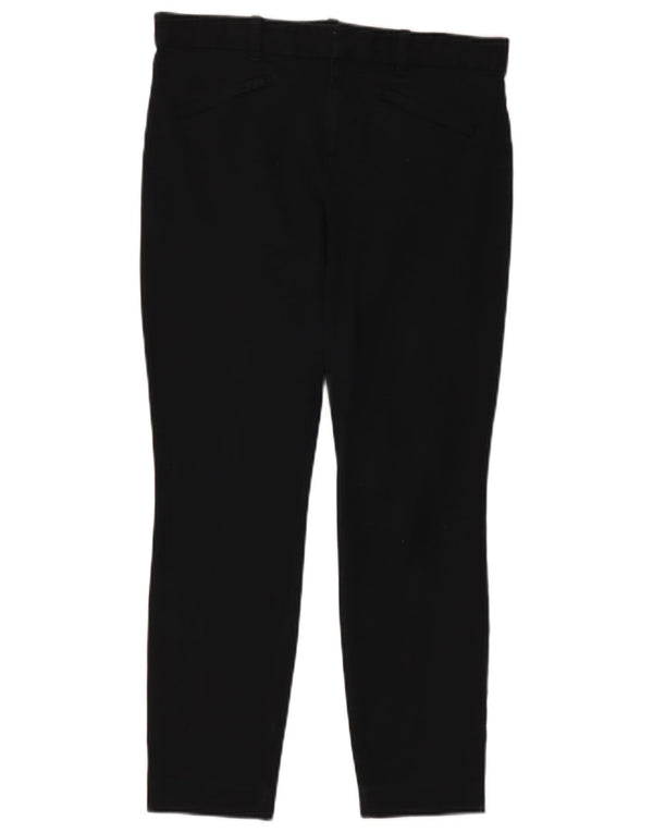 Gap Pantalon décontracté slim pour femme UK 8 Small W30 L26 Coton noir