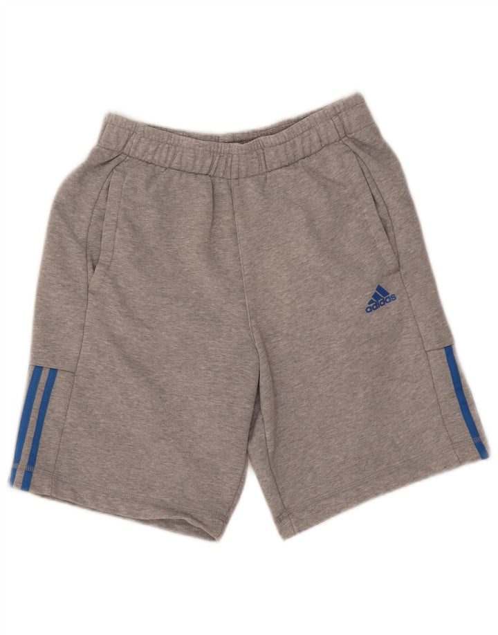 Adidas Hommes Climalite Sport Short Petit Gris Coton