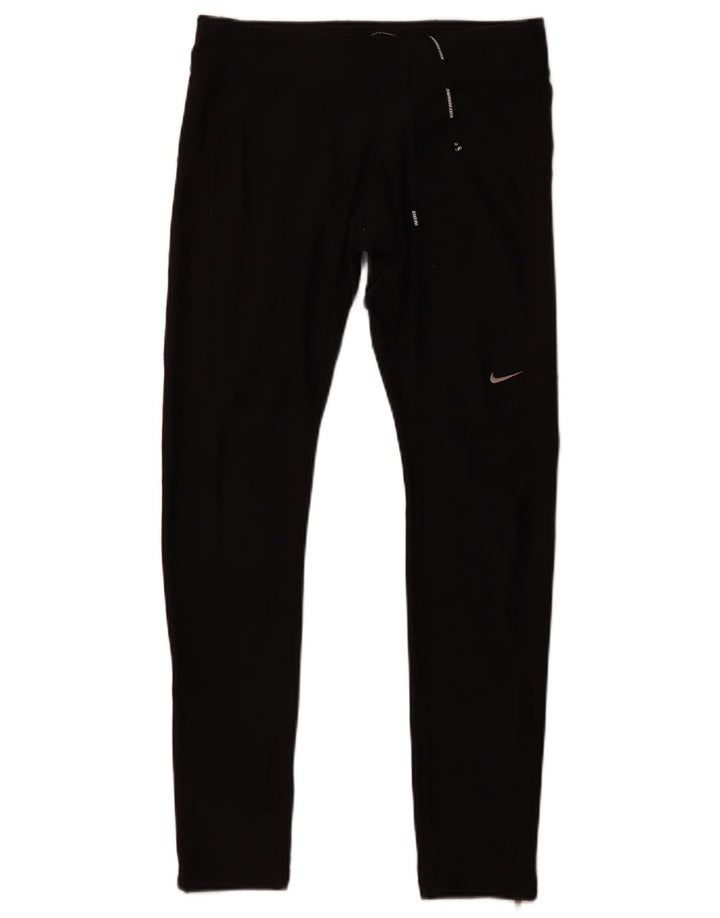 NIKE Legging Dri Fit pour femme UK 12 Noir moyen