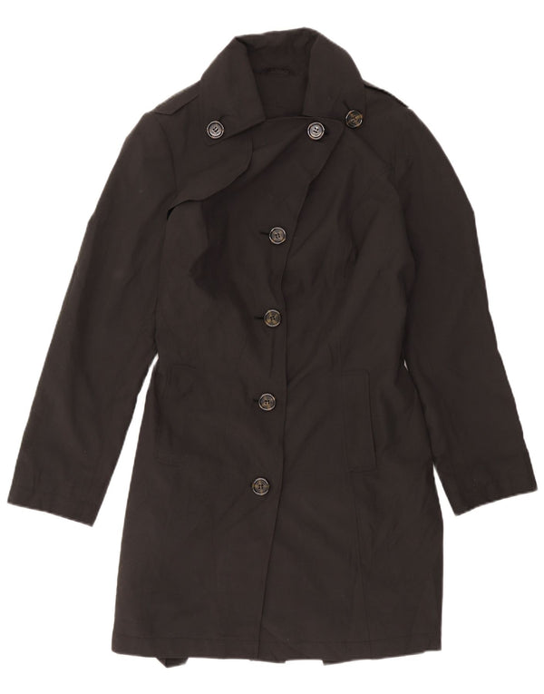 Marks & Spencer Trench-Coat Femme UK 44 Large Noir Polyester