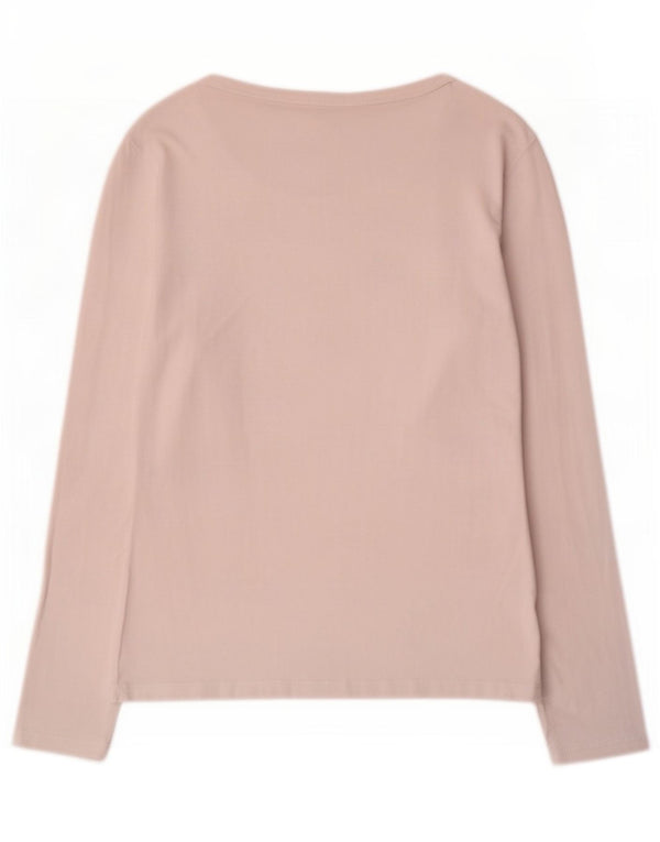 Levi's Top Manches Longues Femme UK 12 Medium Blanc