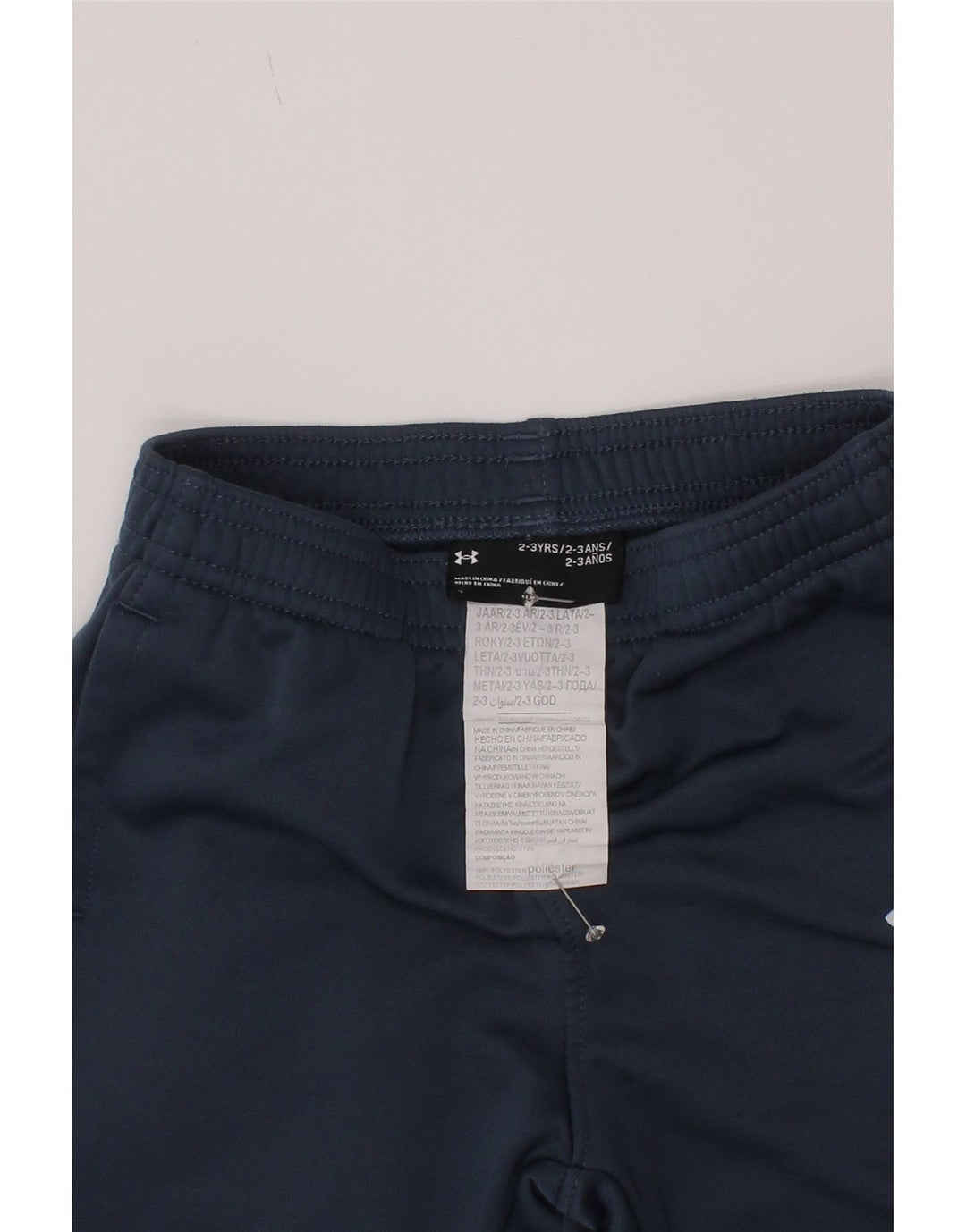 Under Armour Pantalon de Survêtement Garçon 2-3 ans Bleu Marine Polyester