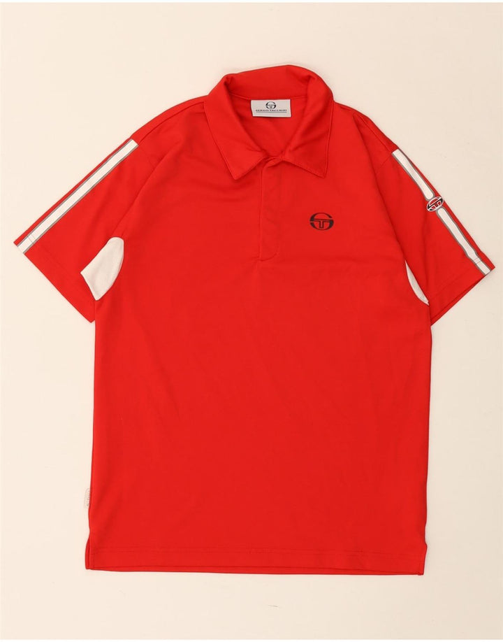 SERGIO TACCHINI Polo Garçon 13-14 ans XL Rouge Colourblock Polyester