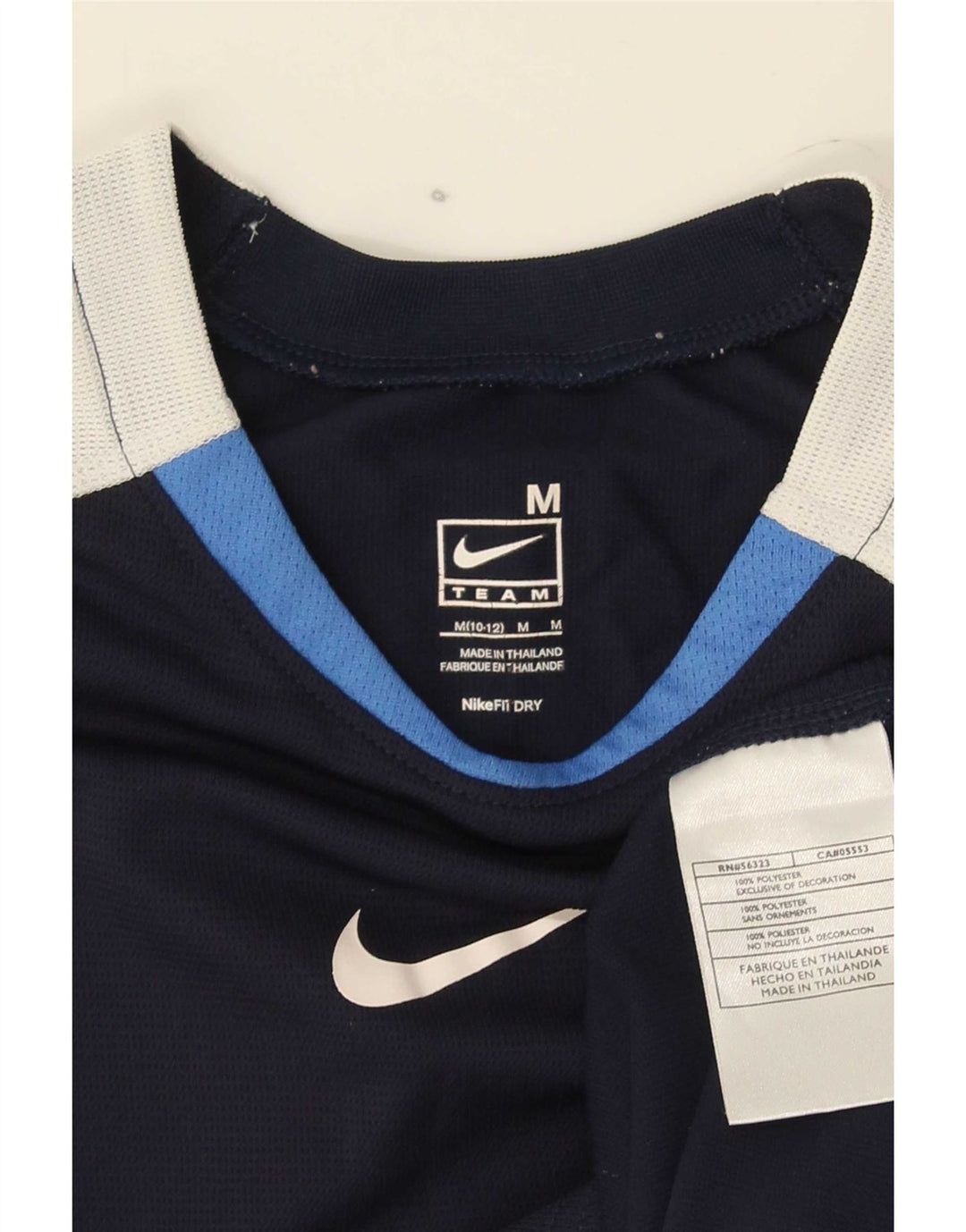Nike Garçon Graphic Débardeur 10-11 ans Bleu Marine Moyen Colorblock