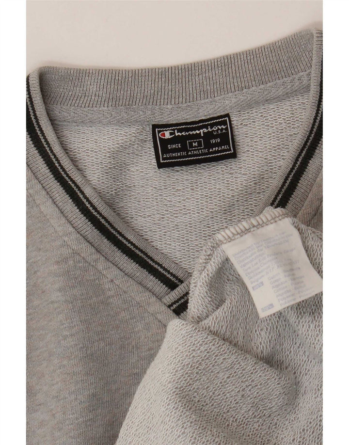 Champion Sweat-Shirt Homme Gris Moyen Coton