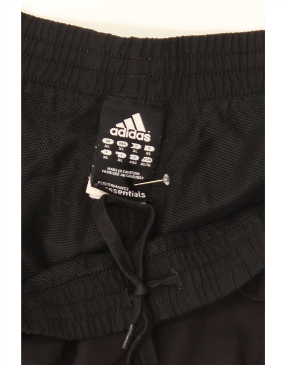 Adidas Short de sport Climalite Regular pour homme XL Noir Polyester