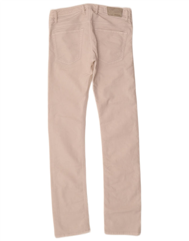 Jean Slim Femme Diesel W28 L32 Coton Blanc