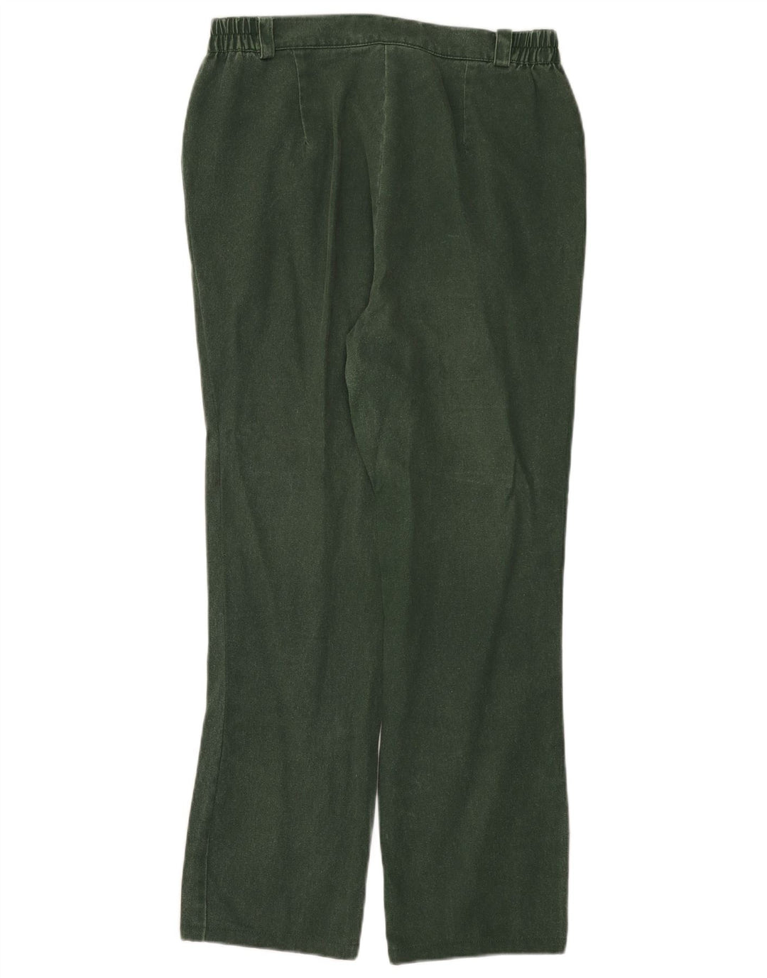 Alphorn Pantalon décontracté droit pour femme EU 42 Large W30 L28 Vert Coton