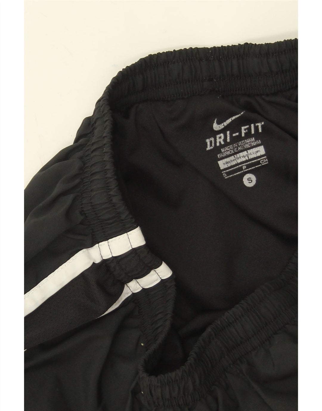 Nike Short de sport Dri Fit pour femme UK 8 Small Noir Polyester