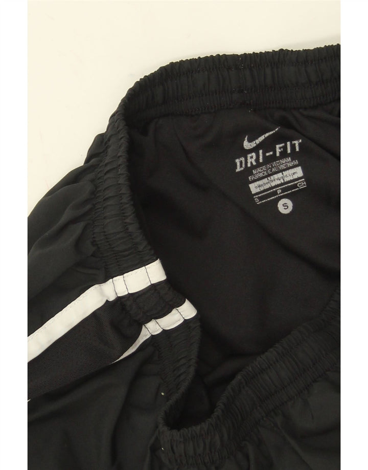 Nike Short de sport Dri Fit pour femme UK 8 Small Noir Polyester