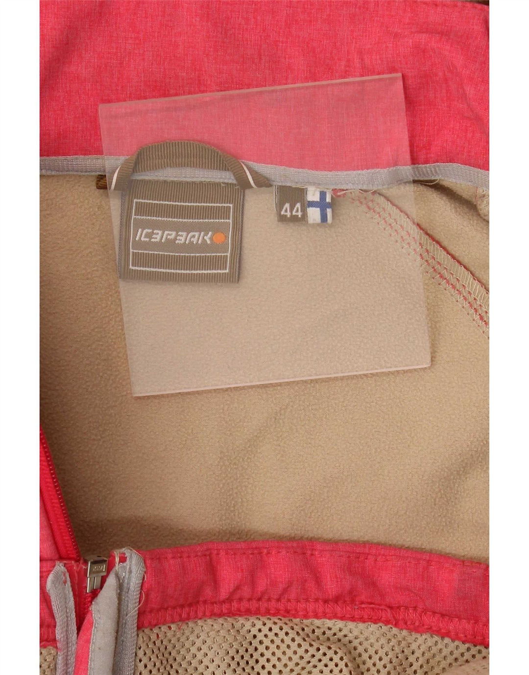 Icepeak Veste coupe-vent à capuche pour femme IT 44 Rose moyen Polyester
