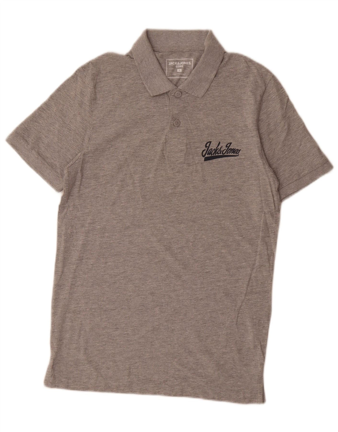 Jack & Jones Polo Homme Petit Gris Coton
