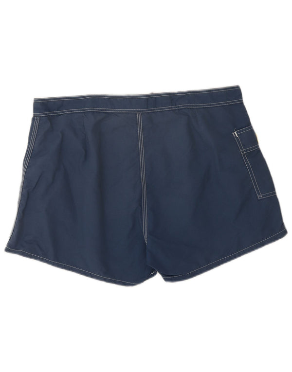 Sundek Short de Bain Homme Large Bleu Marine Colorblock Nylon
