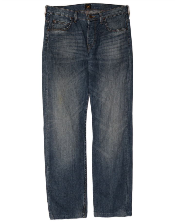 LEE Jean Droit Powell Homme W31 L30 Bleu Coton