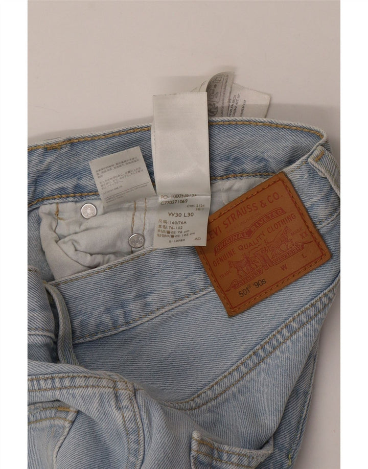 Levi's Jean Droit 501 Homme Bleu W30 L30 Coton