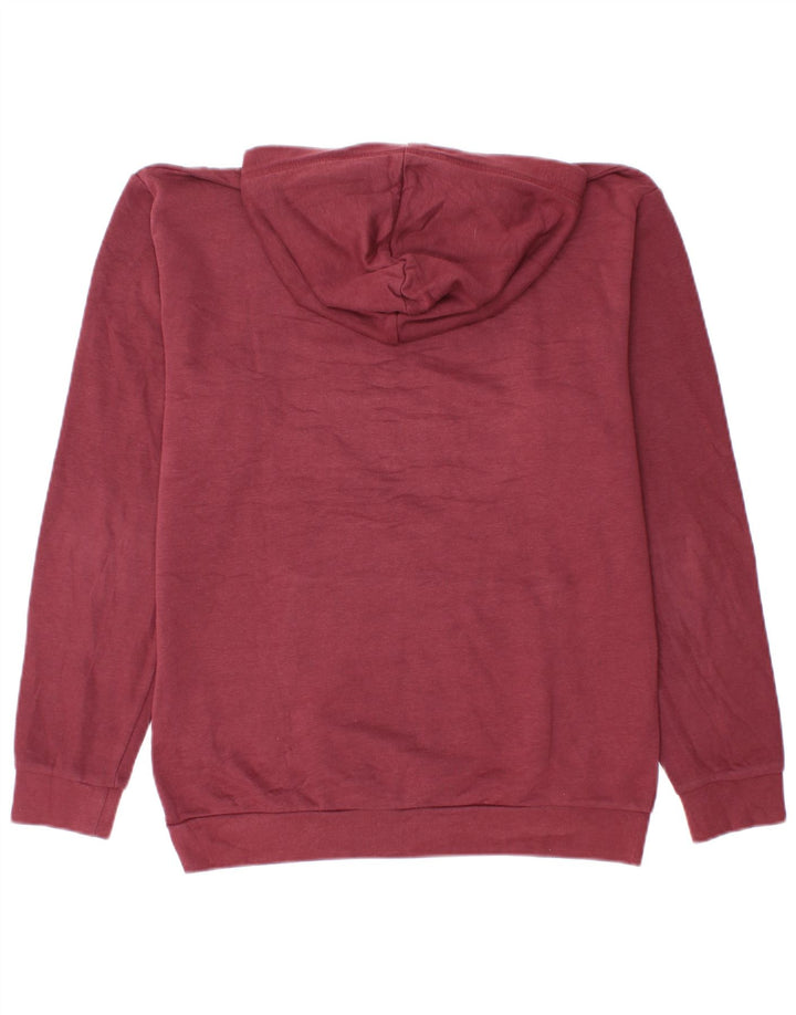 Sergio Tacchini Pull à capuche graphique pour homme en coton marron moyen