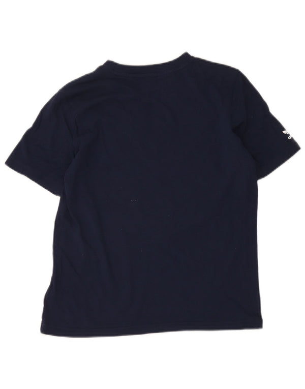 Adidas T-Shirt Graphique Garçon 11-12 ans Bleu Marine Coton