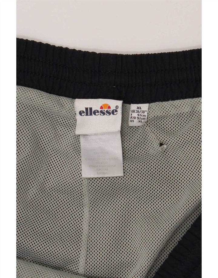 Ellesse Pantalon de survêtement homme XL bleu marine polyester