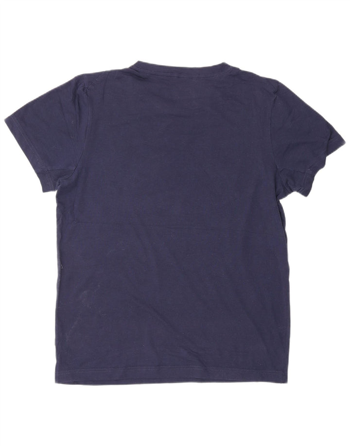 PUMA T-Shirt Graphique Homme Bleu Marine Moyen