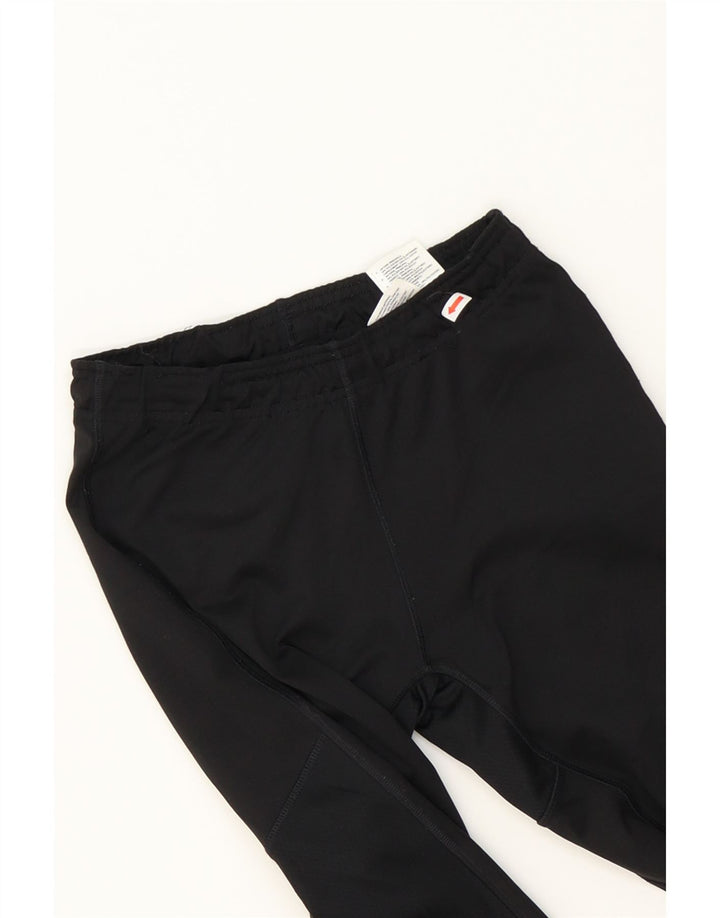 REEBOK Womens Tracksuit Trousers UK 10 Small  Black Polyester Vintage Reebok and Second-Hand Reebok from Messina Hembry 