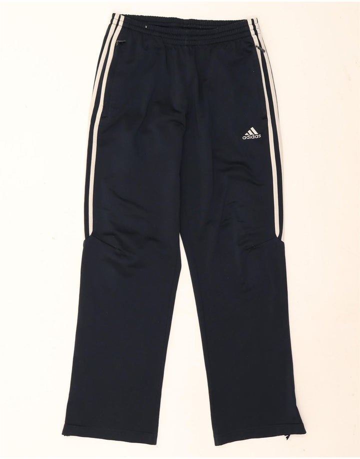 Adidas Pantalon de survêtement pour homme UK 34/36 Small Bleu marine Polyester