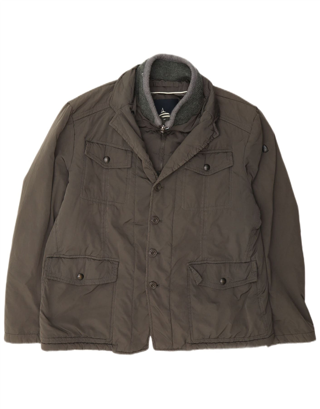 Marina Yachting Veste utilitaire pour homme UK 40 Large Gris Polyester