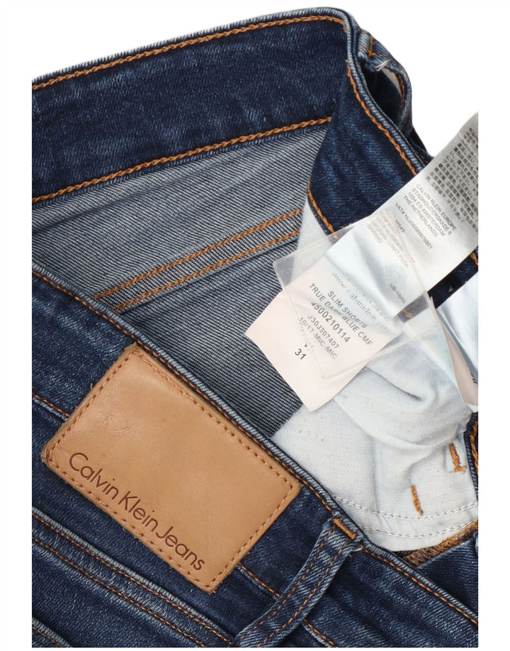 Calvin Klein Short en Jean W31 Homme Bleu Moyen Coton