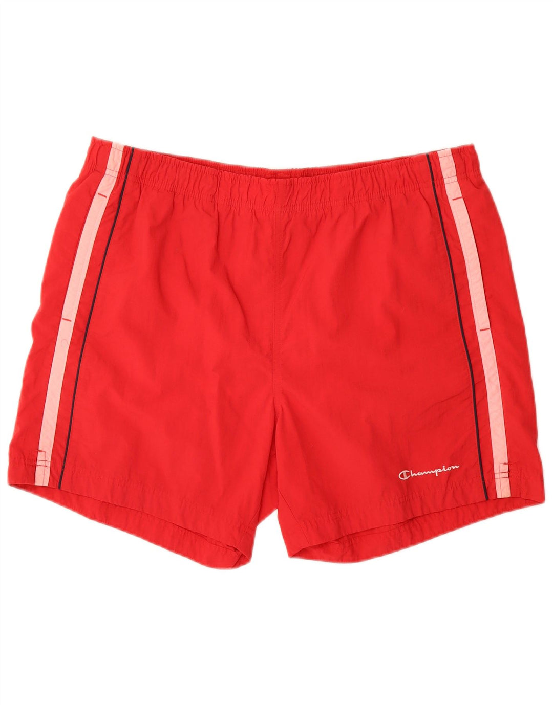 Champion Short de Bain Homme 2XL Rouge Polyamide
