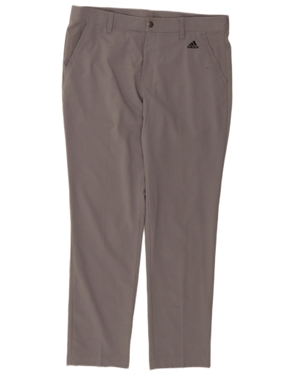 ADIDAS Pantalon Chino Slim Homme W34 L30 Gris Coton