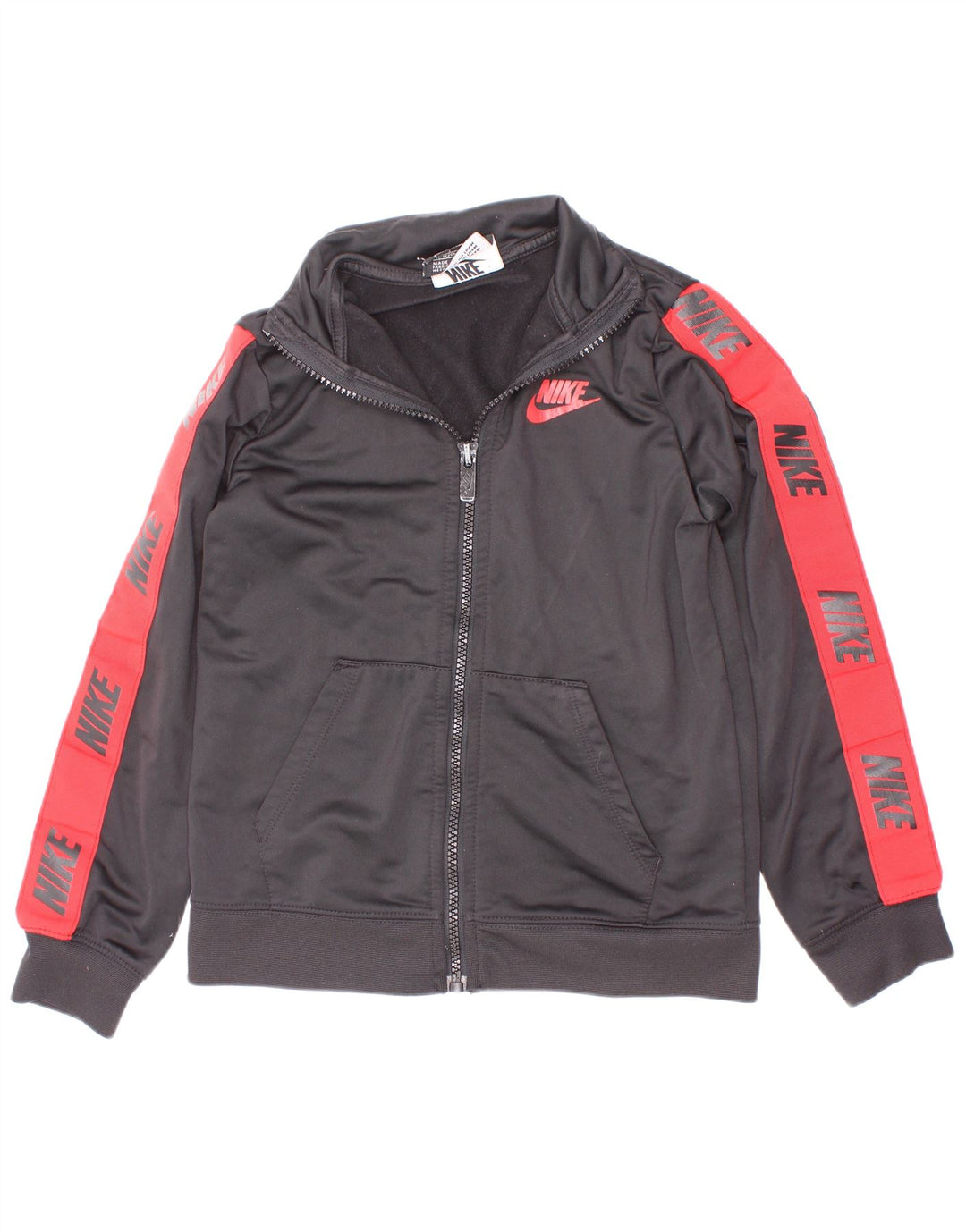 Nike Veste de survêtement graphique pour garçon 6-7 ans Large Noir Colourblock