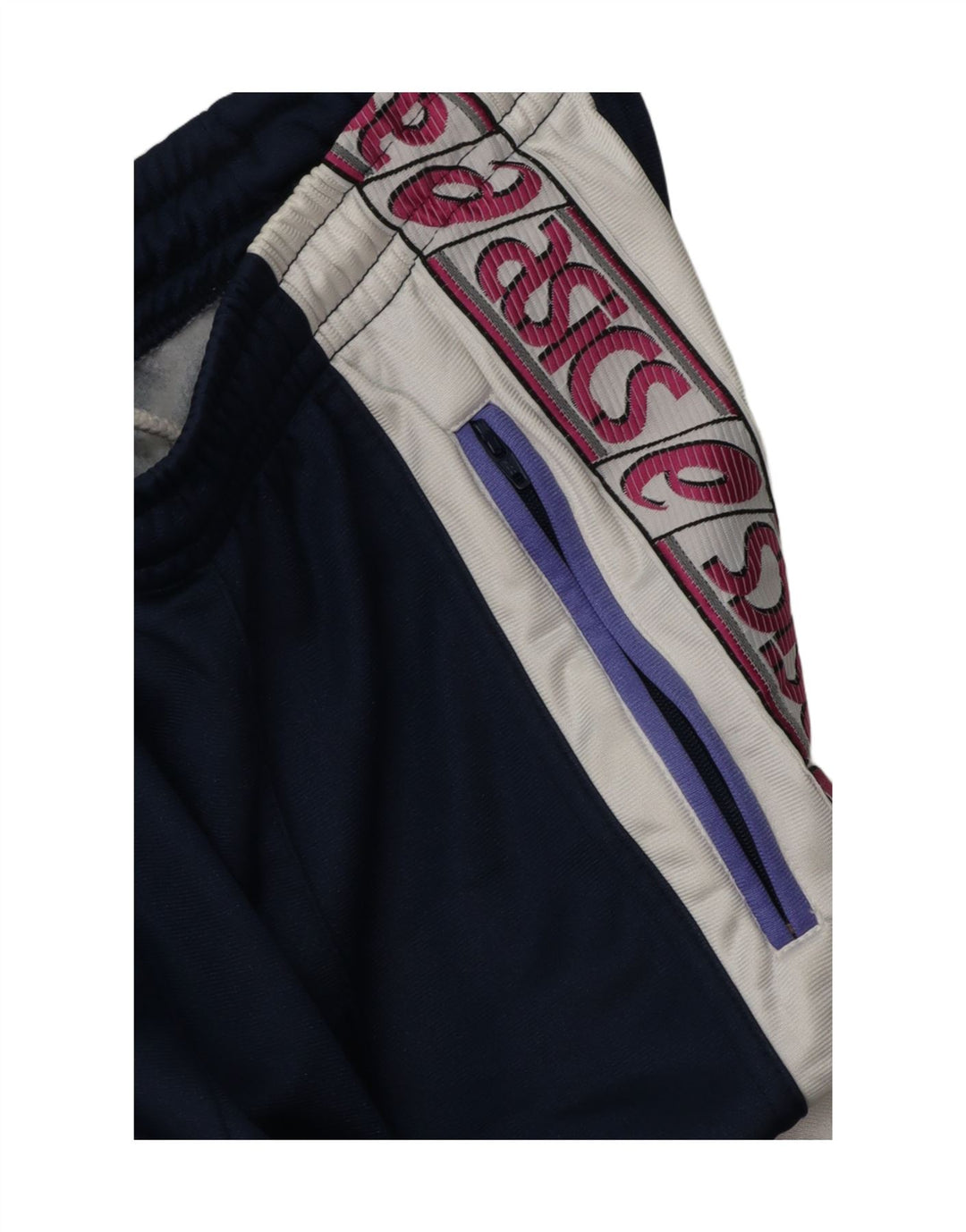 Asics Pantalon de Survêtement Graphique Small Homme Bleu Marine Colourblock