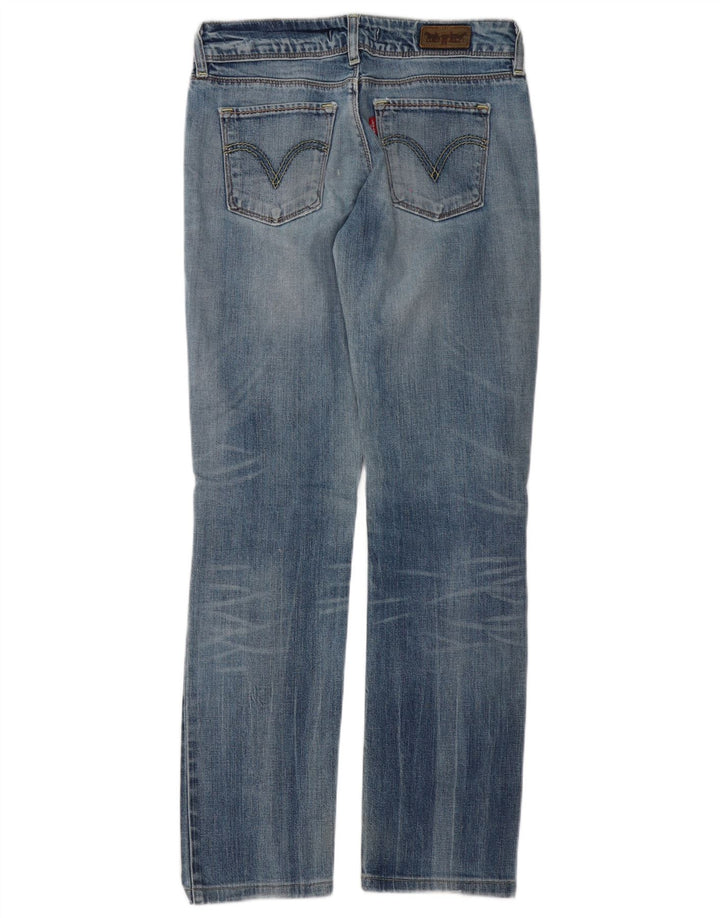 Levi's Jean Slim 571 Distressed Femme W29 L31 Bleu Coton