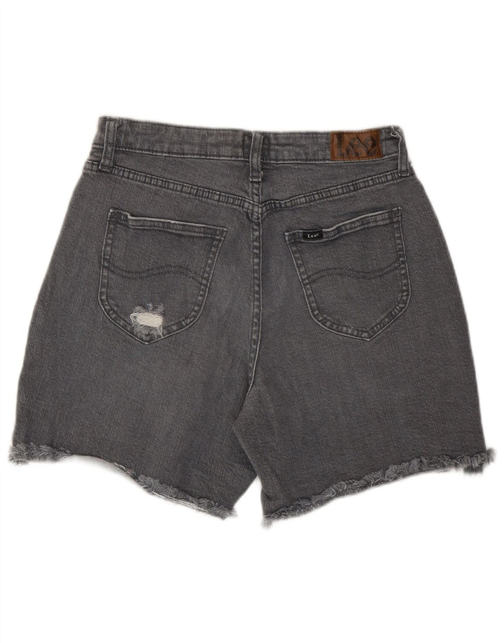 Lee Short en jean vieilli pour femme US 4 Small W27 Gris Coton
